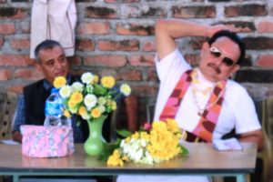 इनरुवामा मंत्री सुब्बाको स्वागत