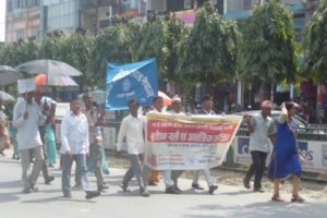 अधिकार माग्दै जेष्ठ नागरीक सडकमा : हामिलाई शान्ति चाहियो नाकाबन्दी होइन