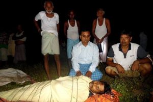 ट्रयाक्टरले किचेर एक आन्दोलनकारीको मृत्यु