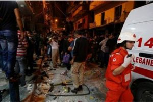 बेरुतमा आत्मघाती विस्फोट, ४० को मृत्यु