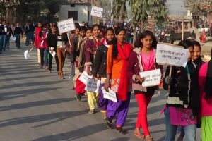 इनरुवामा मधेशी विद्यार्थीको विरोध जुलुस (भिडियो सहित)