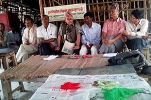 इनरुवाका साहित्यकारहरुले मनाए होली
