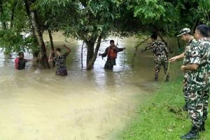 सप्तरीमा बाढिको पिडा, मोरङ्गका एक युवक बाढीमा डुबेर सप्तरीमा बेपत्ता