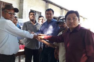 मधेशाको विद्यालयलाई सिर्जनशिल परिवारको ५० हजार सहयोग
