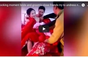बिहेको अनौठो चलन, जहाँ बेहुलाका साथीले दुलहीका लुगा फुकालेर नंग्याउँछन् (भिडियो सहित)