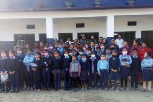 माक्स वितहरण कार्यक्रम सम्पन्न