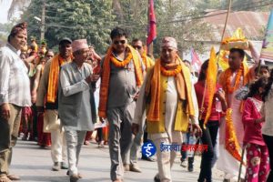 आदिमकालिन सम्पदा जोगाउन लाटी देवि थान बलाहामा भागवत पुराण