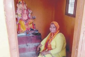 मन्दिरमा दलित महिला पुजारी