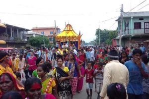 इनरुवामा राधाकृष्ण रथयात्रा समपन्न