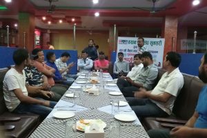 क्यान महासंघ सुनसरीकाे शुभकामना आदान प्रदान
