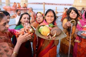 सजिन थाले जलाशय, छठको आज दोस्रो दिन खरना मनाइँदै