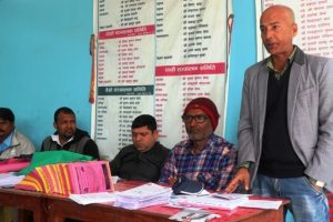 बबियाको भगवती मन्दिरमा धान्याञ्चल यज्ञ