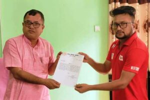 जेल फिल्ड संचालनको माग गर्दै नगर प्रमुखलाई ज्ञापन पत्र