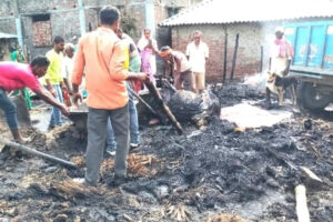 सप्तरीको डाक्नेश्वरी नगरपालिकामा आगलागी