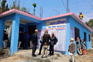 खाेटाङमा चन्दा संकलन गरेर दाहाल प्रतिष्ठानको भवन निर्माण