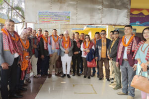 पाेखराका पर्यटकहरूसंग झापामा पर्यटन प्रवर्दनबारे अन्तकृिया