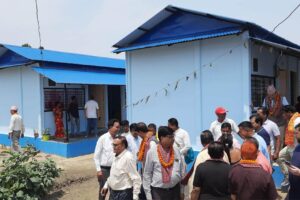 भद्रपुरका १७ बिपन्न परिवारलाइ पक्की घर हस्तान्तरण