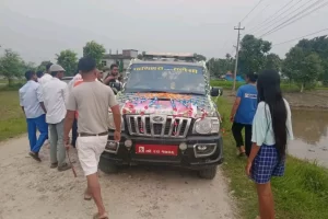 झापामा बिवाह चलिरहदा मण्डपबाट इटहरीका बेहुला पक्राउ , जन्तीकाे बिचल्ली