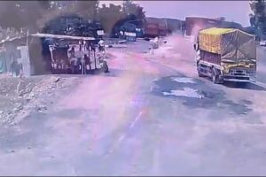 ब्रेक फेल भएर अनियन्त्रित ट्रक होटलमा छिरेर ३८ जनालाई किच्यो, १० जनाको मृत्यु