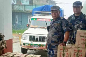 इलामबाट मदिरासहित बोलेरो गाडी नियन्त्रणमा