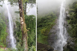 प्रचार प्रसारकाे नहुदा ओझेलमा भोजपुरको १३९ मिटर अग्लो छाँगे झरना