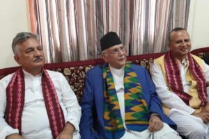 बिराटनगर आएर एमाले अध्यक्ष ओलीले भने –एमसीसी कार्यान्वयन भएरै छाेडछ , व्याख्यात्मक घोषणा झुटको खेती मात्रै