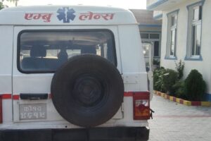 राजन अधिकारी फाउन्डेसनकाे एम्बुलेन्स गाजा तस्करीमा प्रयाेग : २५ किलाे गाजा र ४० हजार नगद सहित चालक पक्राउ