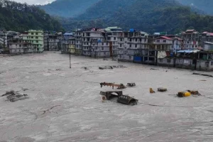 सिक्किम बाढी : ज्यान गुमाउनेकाे संख्या ४० पुग्यो
