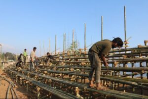 माघ ६ देखि ‘इलाम गोल्डकप’, धमाधम बन्दै छ अस्थायी ‘प्यारापेट’