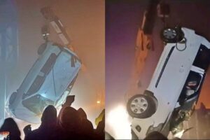 कार किनेर पुजै नगरी घुम्न निस्के यि ५ साथी , चढेकाे २ घण्टामै नदीमा खसेर चार जनाको मृत्यु