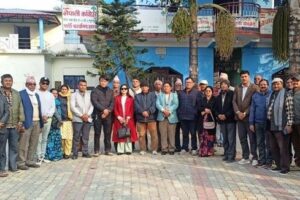 समुदायमा कांग्रेस अभियान : सुनसरीकाे १२४ वटै वडामा खटिए जिल्लाका नेता र कार्यकर्ता