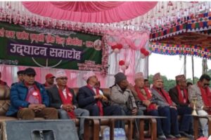 सुन्दरहरैचामा पाँचौ नगर स्तरीय राष्ट्रपति रनिङ शिल्ड प्रतियोगिता सुरु