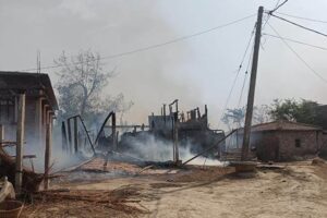 कालीकोटमा डढेलोमा परेर बाबु–छोरीको मृत्यु, ४५ वटा बाख्रा पनि जले