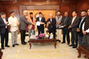 गठबन्धनको कार्यदलले बुझायो शीर्ष नेतालाई न्युनतम साझा कार्यक्रमको प्रतिवेदन