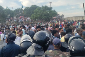 मोहर्रम पर्व मनाउने क्रममा झडप हुदा १९ जना सुरक्षाकर्मी घाइते