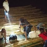 सप्तकोशी नदीमा बाँसको झाकमुनि लुकाइएको २२५ केजी गाँजासहित दुई पक्राउ