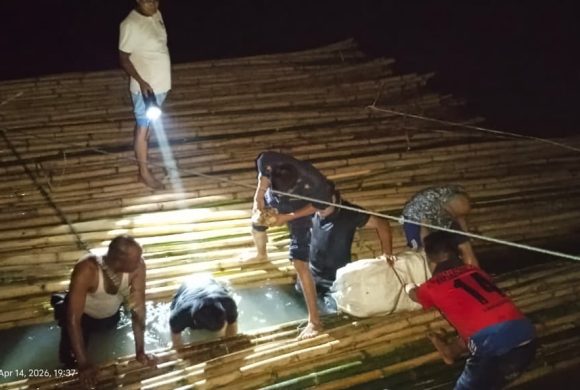 सप्तकोशी नदीमा बाँसको झाकमुनि लुकाइएको २२५ केजी गाँजासहित दुई पक्राउ