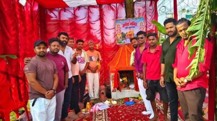 दुहबीमा जीर्ण गणेश मूर्ति स्थलमा हिन्दू युवा संघद्वारा सरसफाइ र विशेष पूजा-अर्चना